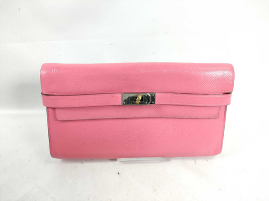 HERMES Kelly Wallet Bicolor Epson Wallet