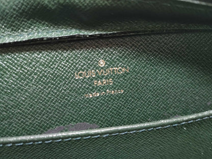 LOUIS VUITTON Taiga Baikal Clutch Bag Second Bag