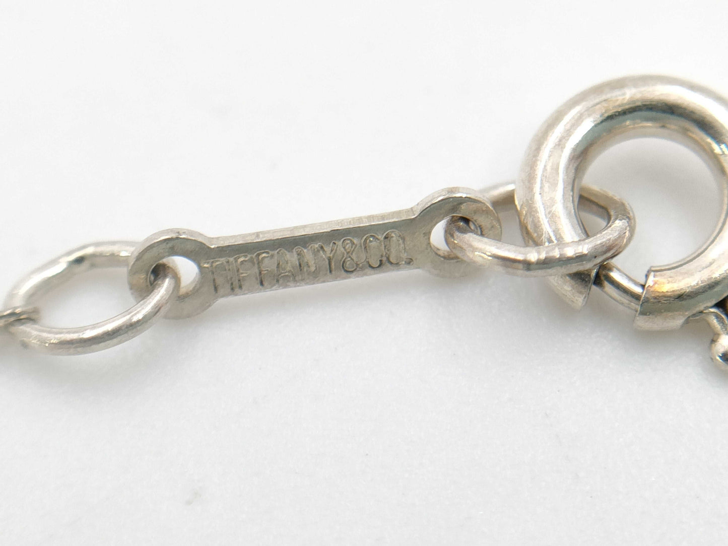 Tiffany&Co. Tiffany Necklace Open Cross 925