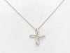 Tiffany&Co. Tiffany Necklace Open Cross 925