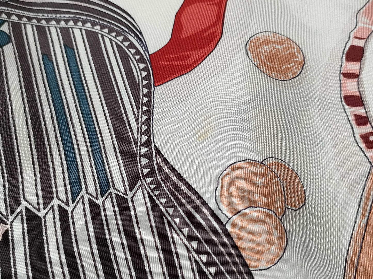 HERMES Margiela period silk shirt size 42 top