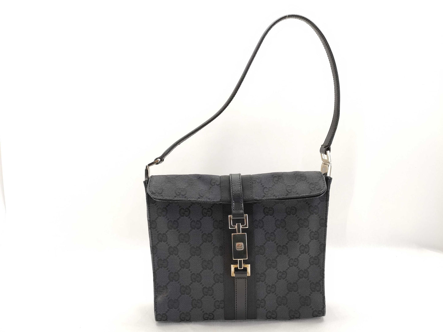 GUCCI GG Canvas Jackie Handbag
