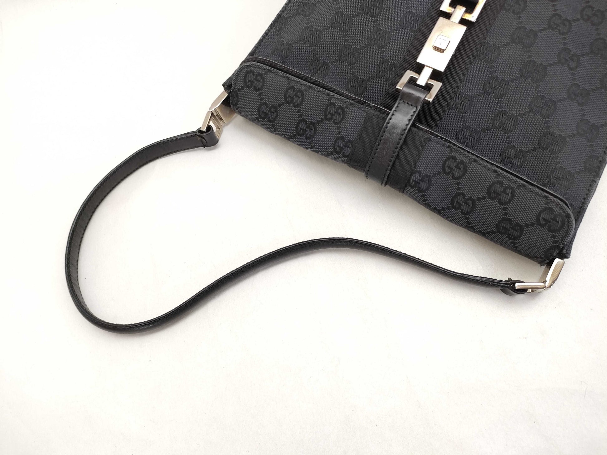 GUCCI GG Canvas Jackie Handbag