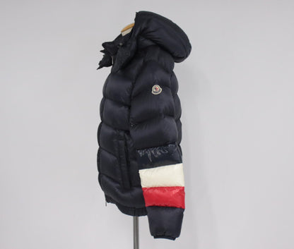 MONCLER Wilm Navy Size 1 Detachable Hood Jacket