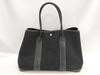 HERMES Garden Party PM Toile Officier □G Tote Bag