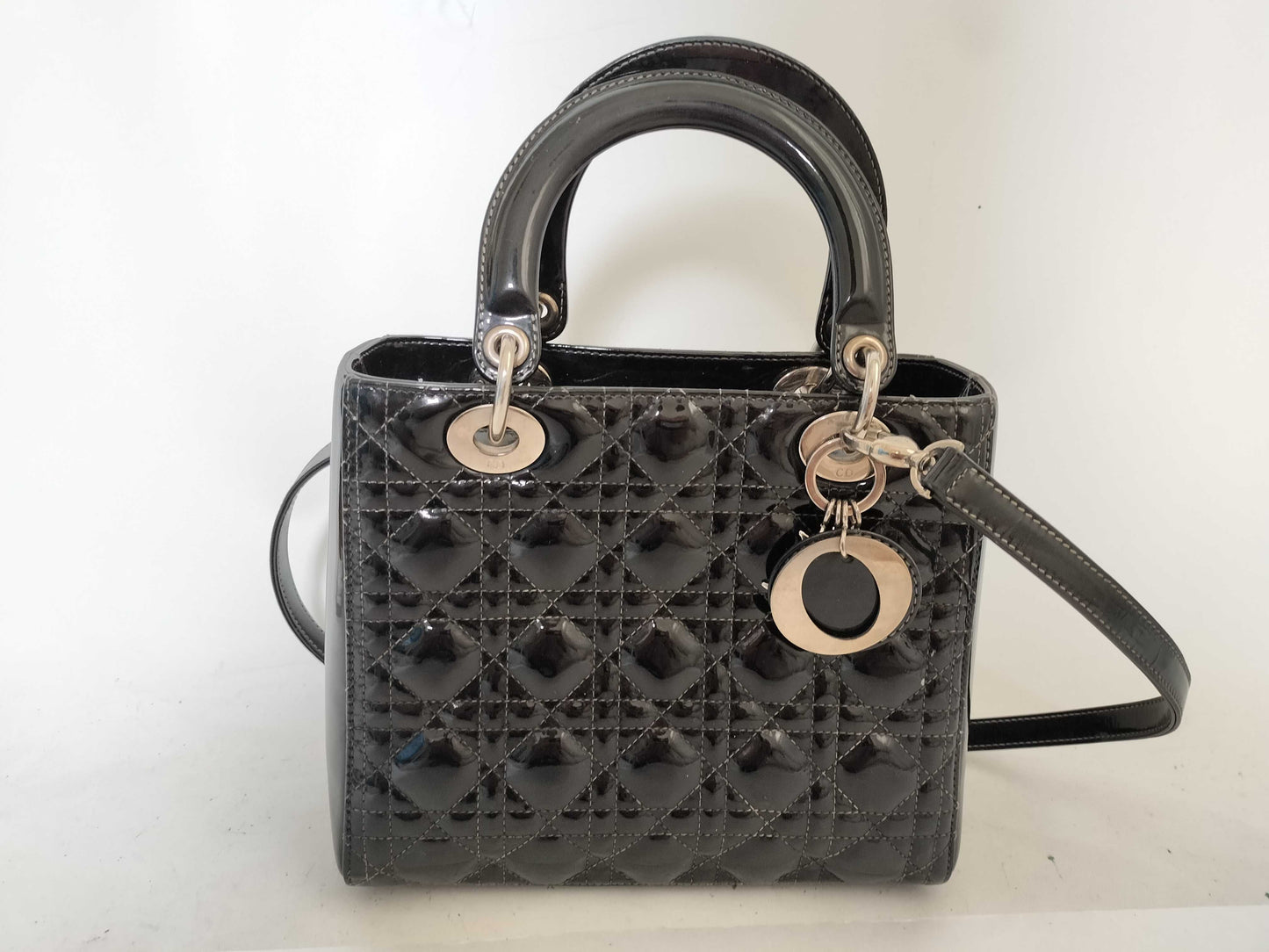 Dior Dior enamel Lady Dior handbag
