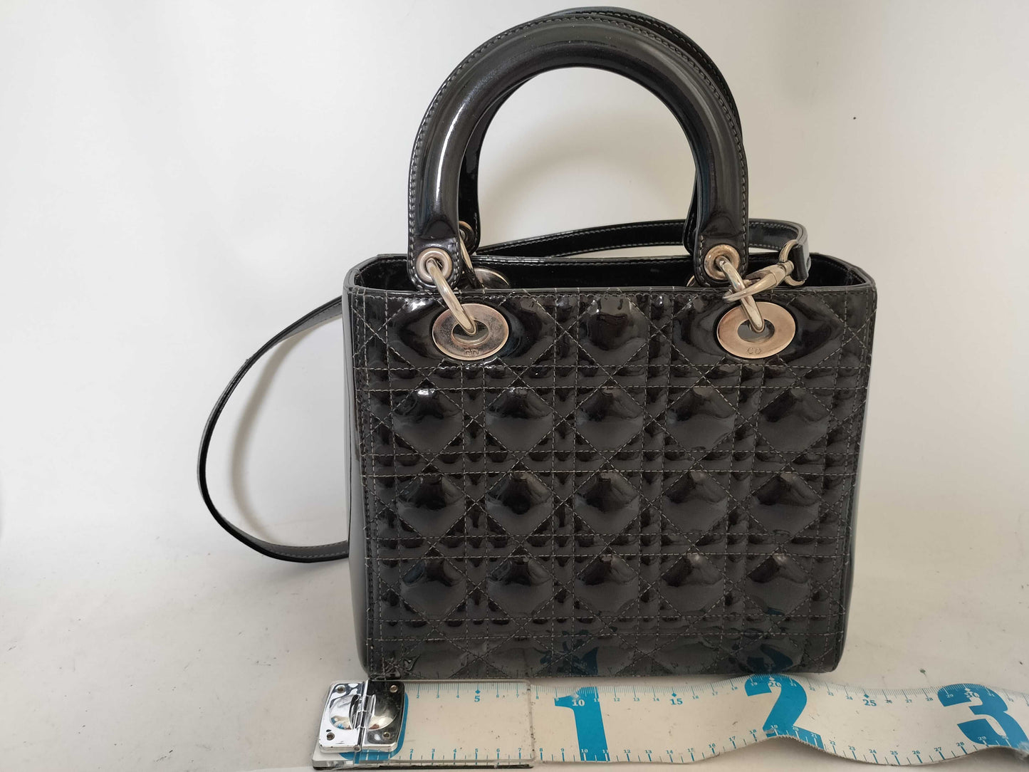 Dior Dior enamel Lady Dior handbag