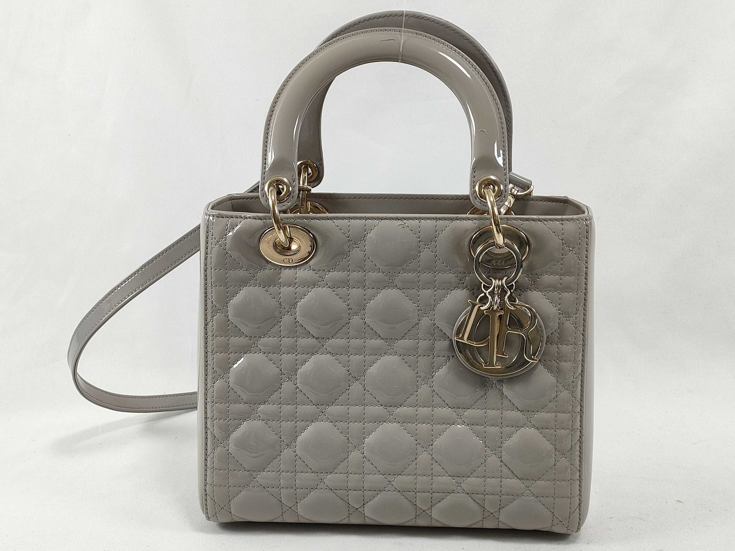 Dior Dior Enamel Lady Dior Handbag