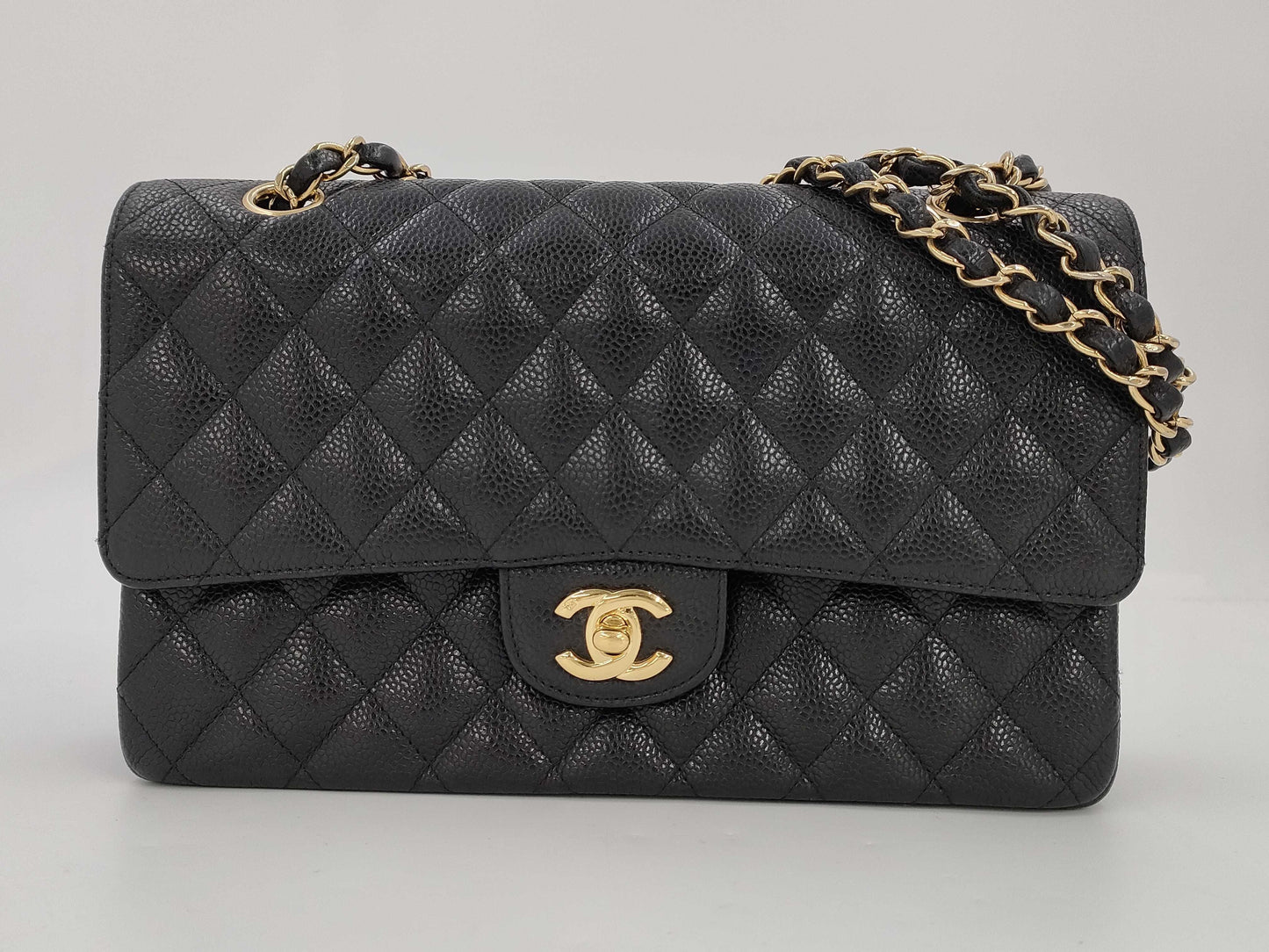 CHANEL Caviar Skin Matelasse Bag