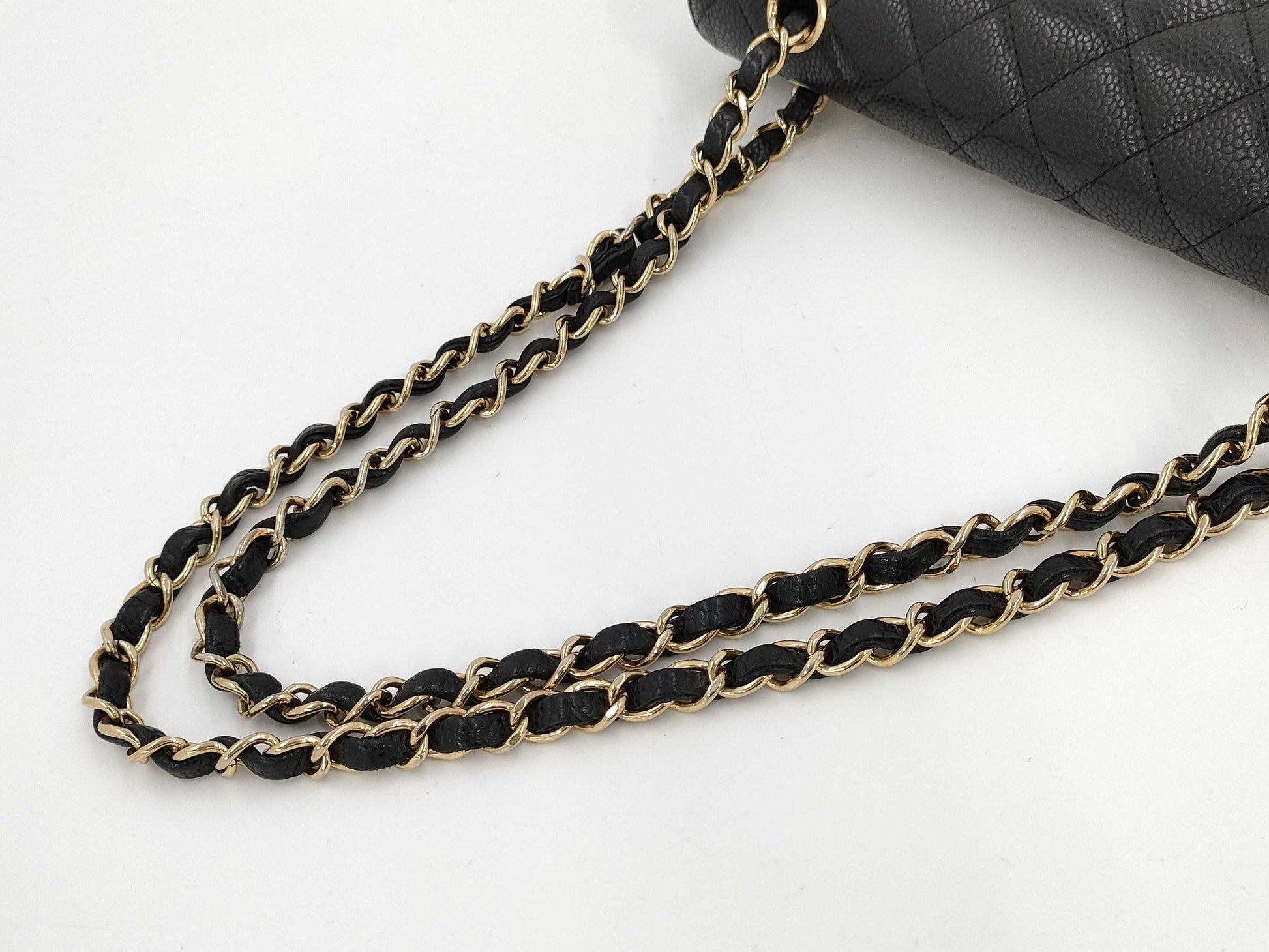 CHANEL Caviar Skin Matelasse Bag
