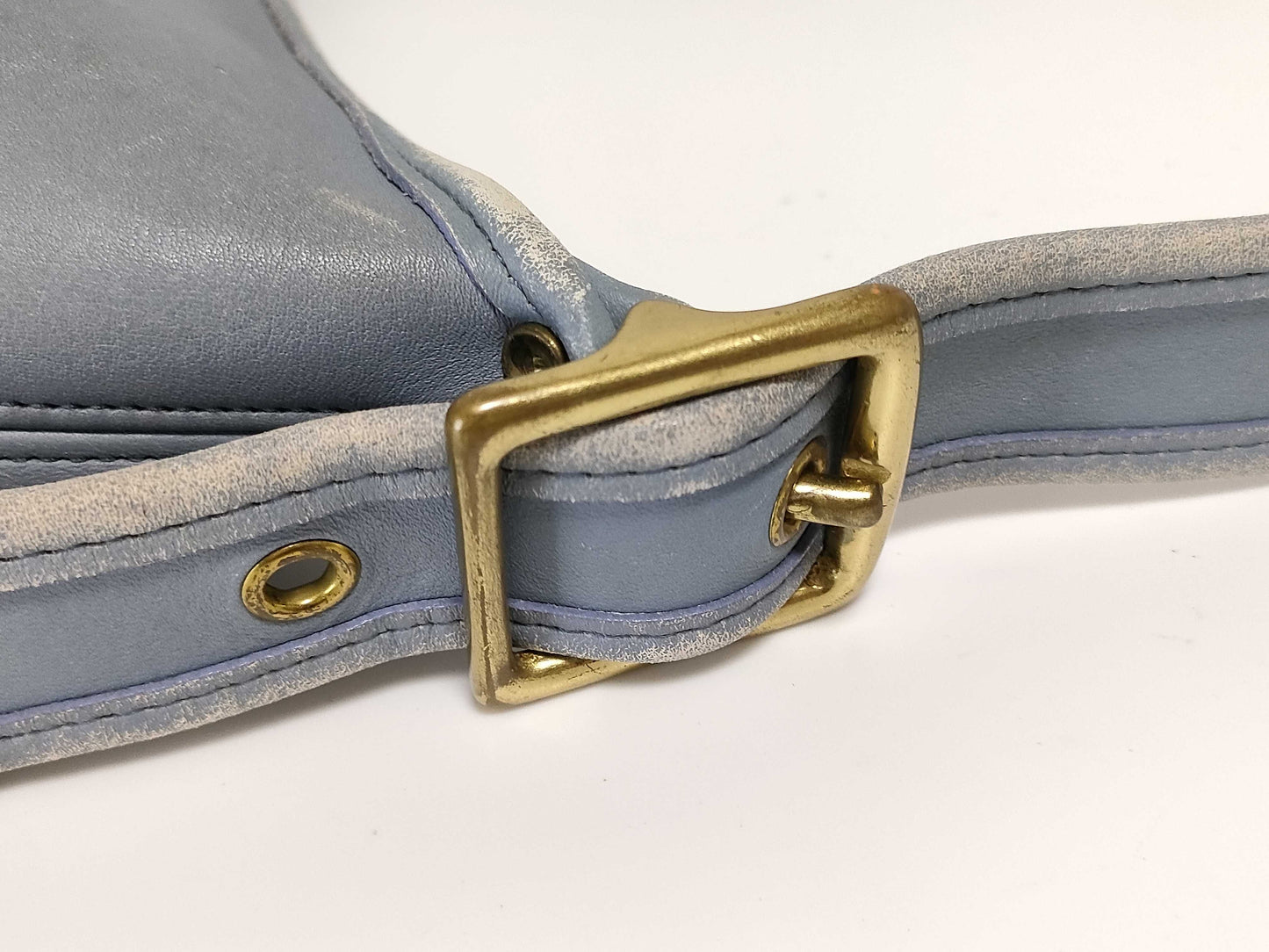 COACH Old Coach Shoulder Bag Blue 9953