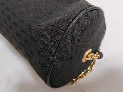 GUCCI GUCCi Bamboo Chain GG Pattern Shoulder Bag