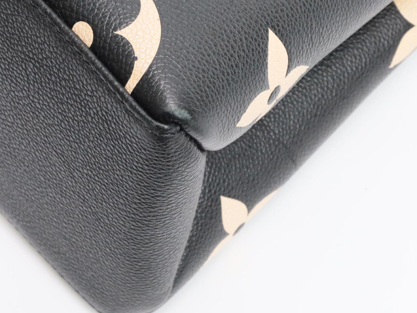 LOUIS VUITTON Monogram Empreinte Petit Palais PM M58913 RFID Verified Shoulder Bag