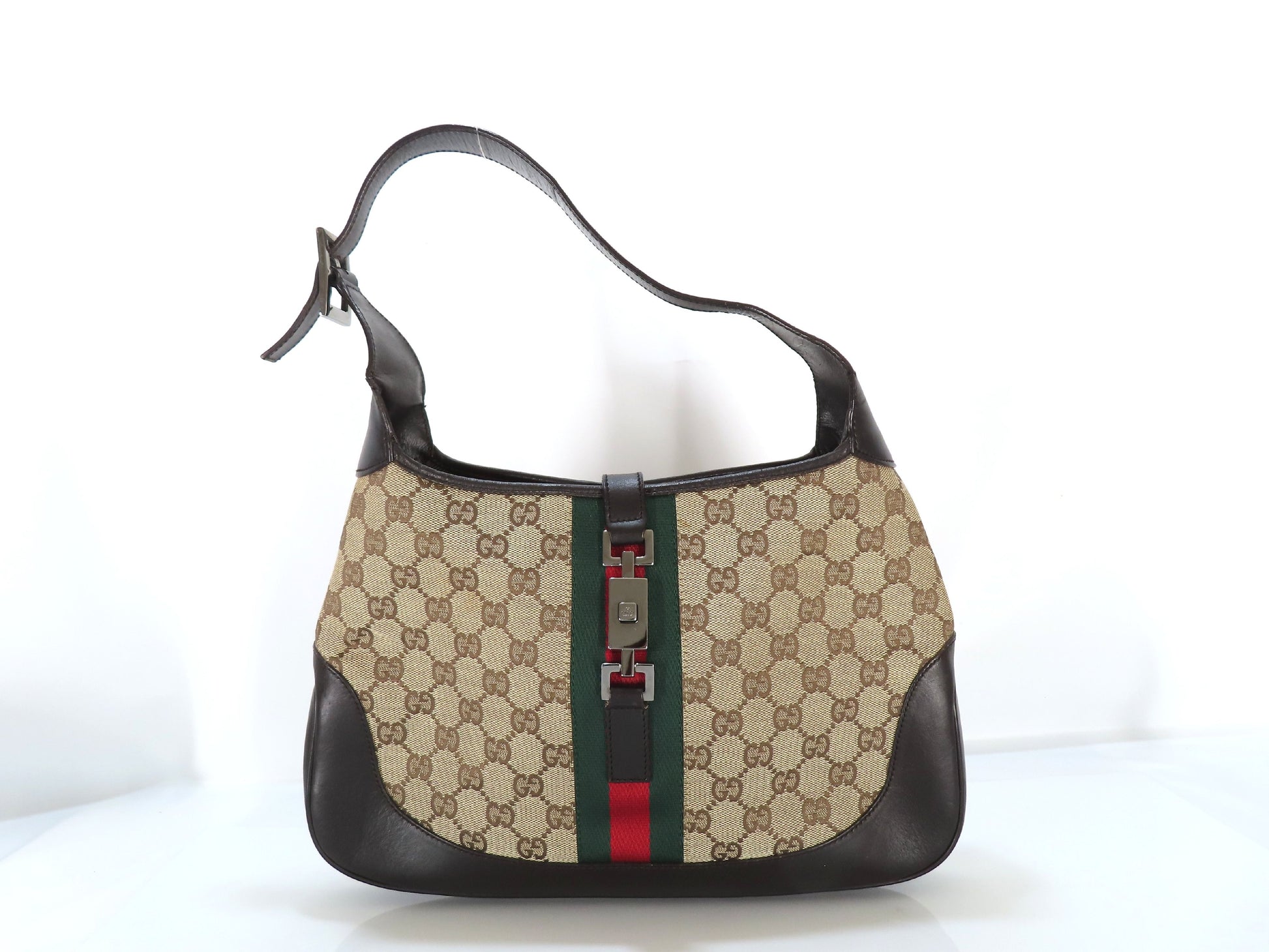 GUCCI Jackie Sherry Line One-Shoulder Bag