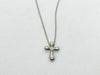 Tiffany & Co. Tiffany Small Cross Necklace SV925 Silver
