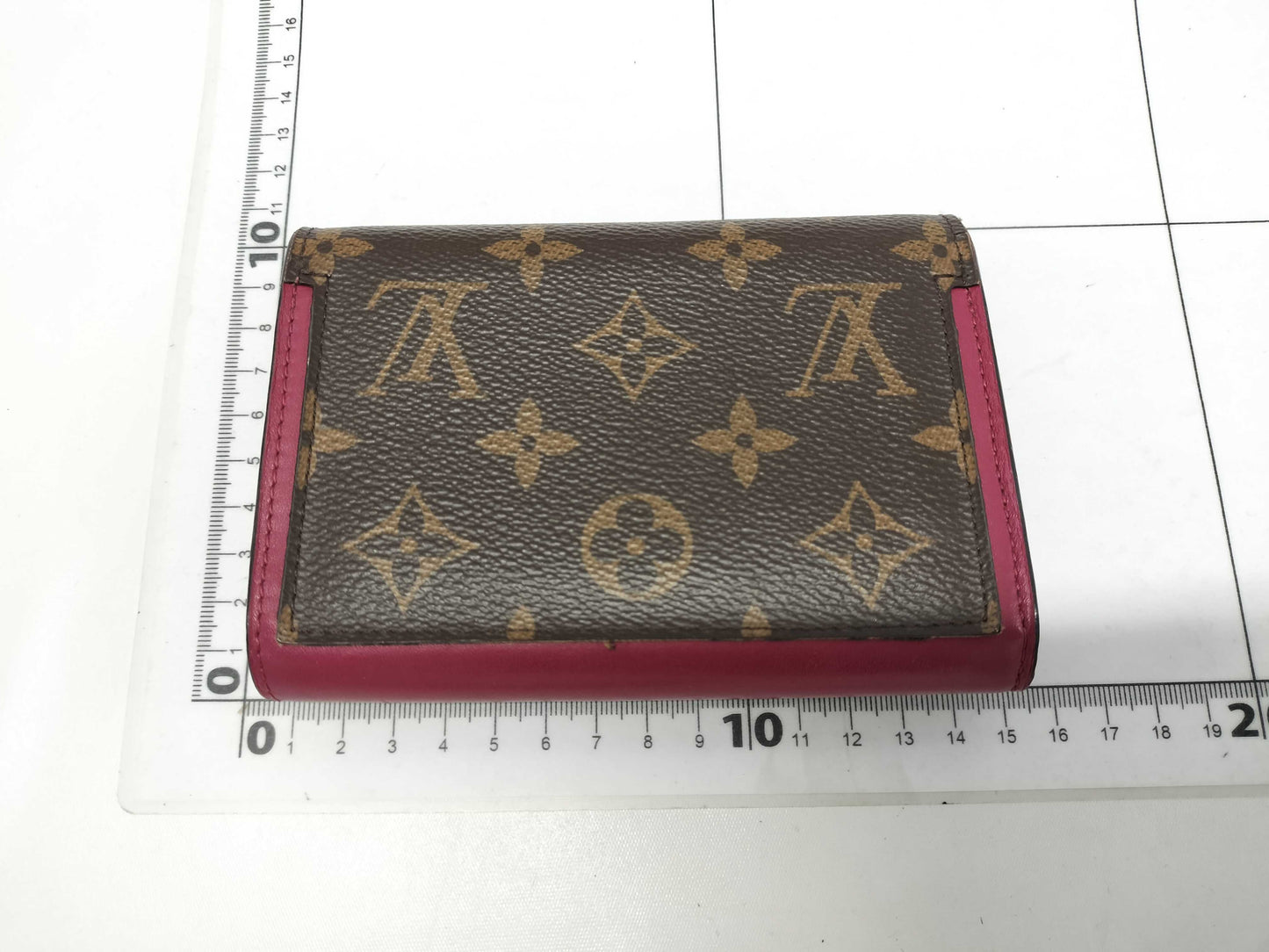 LOUIS VUITTON Porte-Feuille-Flor Compact Folding Wallet
