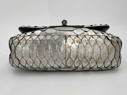 Tom Ford Chain Shoulder Bag with Real Python and Turn Lock