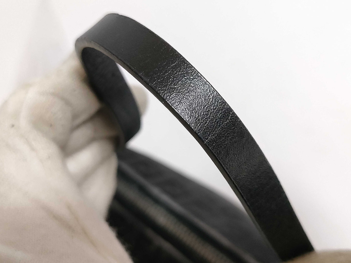 FENDI Zucchino Canvas and Leather Handbag