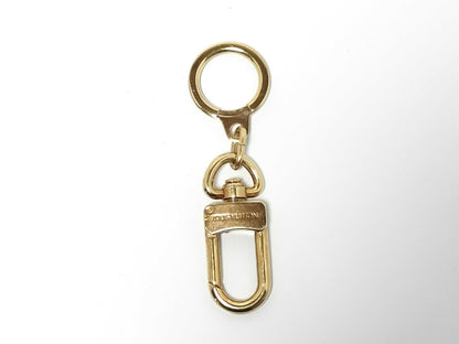 LOUIS VUITTON Anocre Key Ring, Metal, Gold, M62694, Key Case/Key Holder