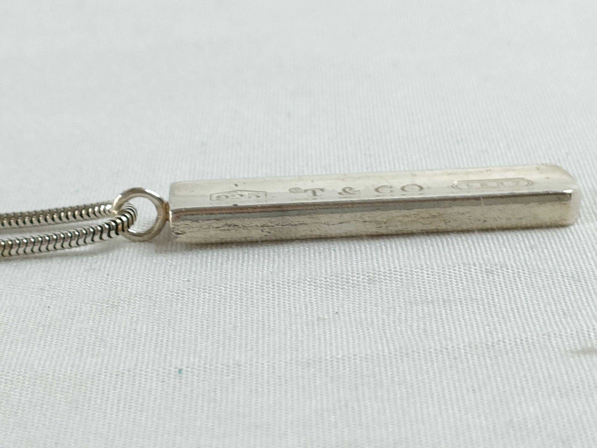 Tiffany & Co. Tiffany Plate Necklace SV925