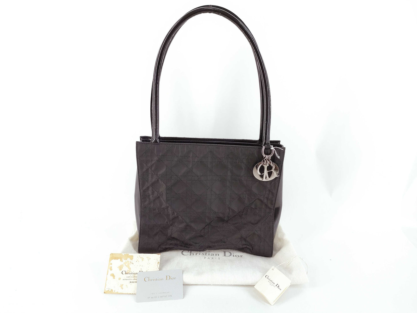 Dior Lady Dior Cannage Black Tote Bag RU0999