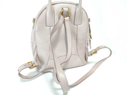 Miu Miu Matelasse Pink Backpack