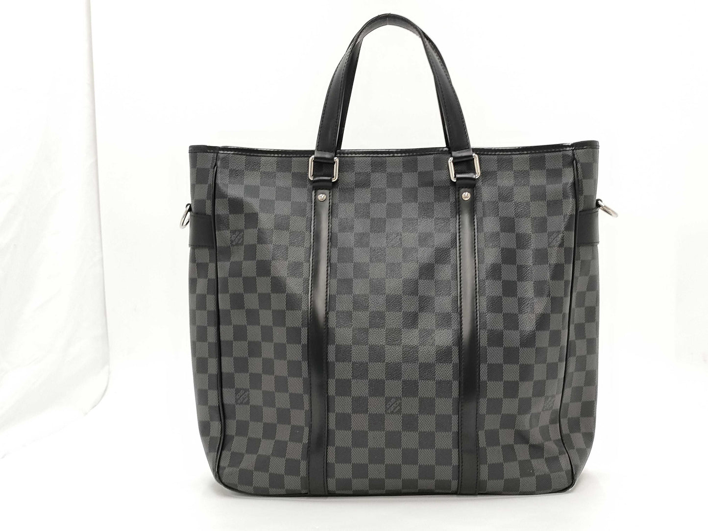 LOUIS VUITTON Damier Graphite Louis Vuitton Damier Graphite Tadao Handbag
