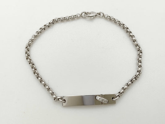 CHAUMET Lien Diamond WG 750 4.7g Bracelet/Bangle 