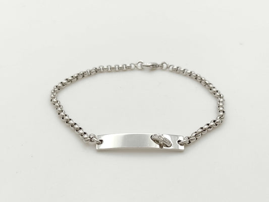 CHAUMET Lien Diamond WG 750 4.7g Bracelet/Bangle 