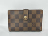 LOUIS VUITTON Damier Folding Wallet with Clasp Closure MI0069