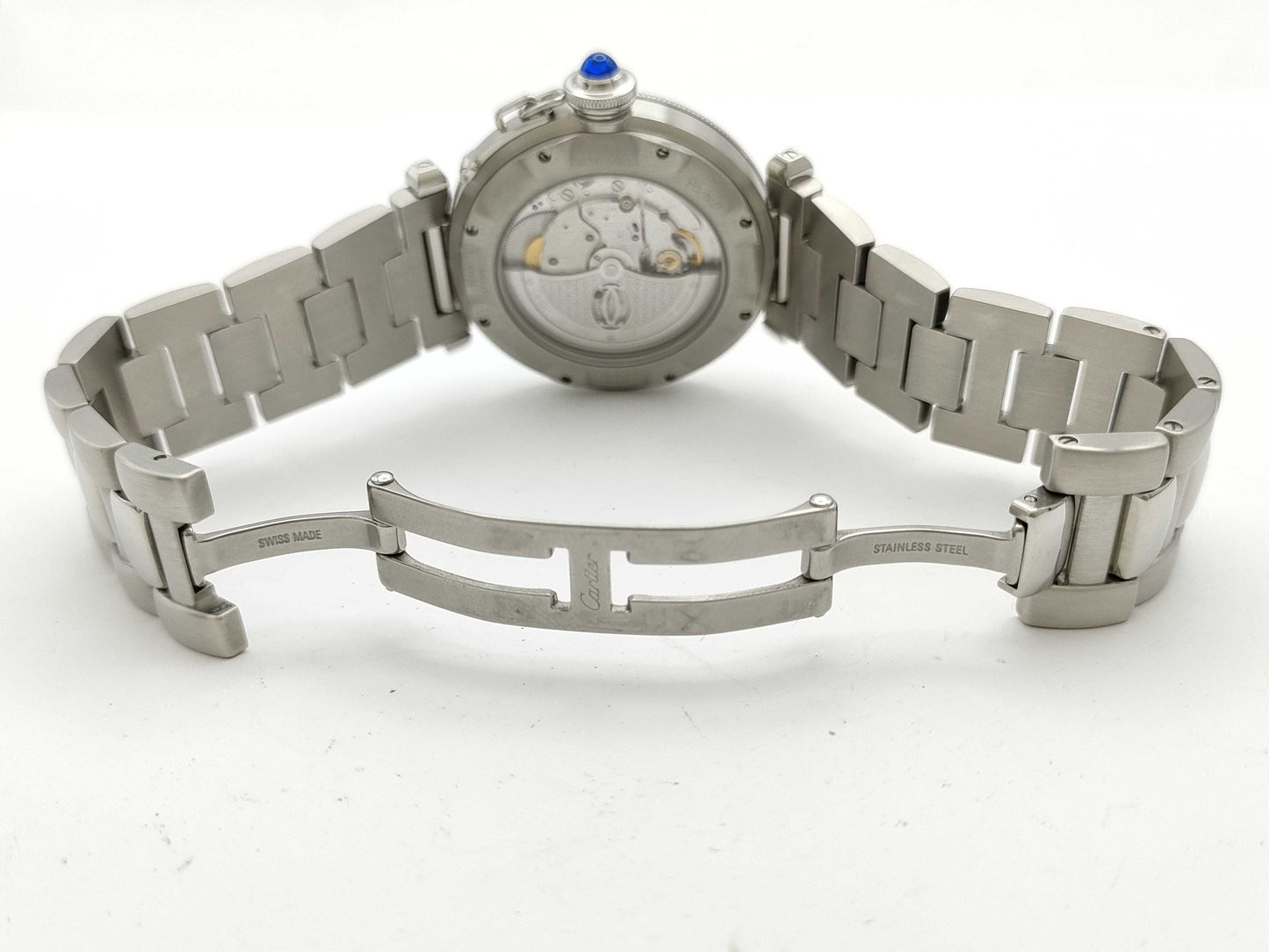 Cartier Pasha Grid W31059H3 2379 882990UF Automatic Men's Watch