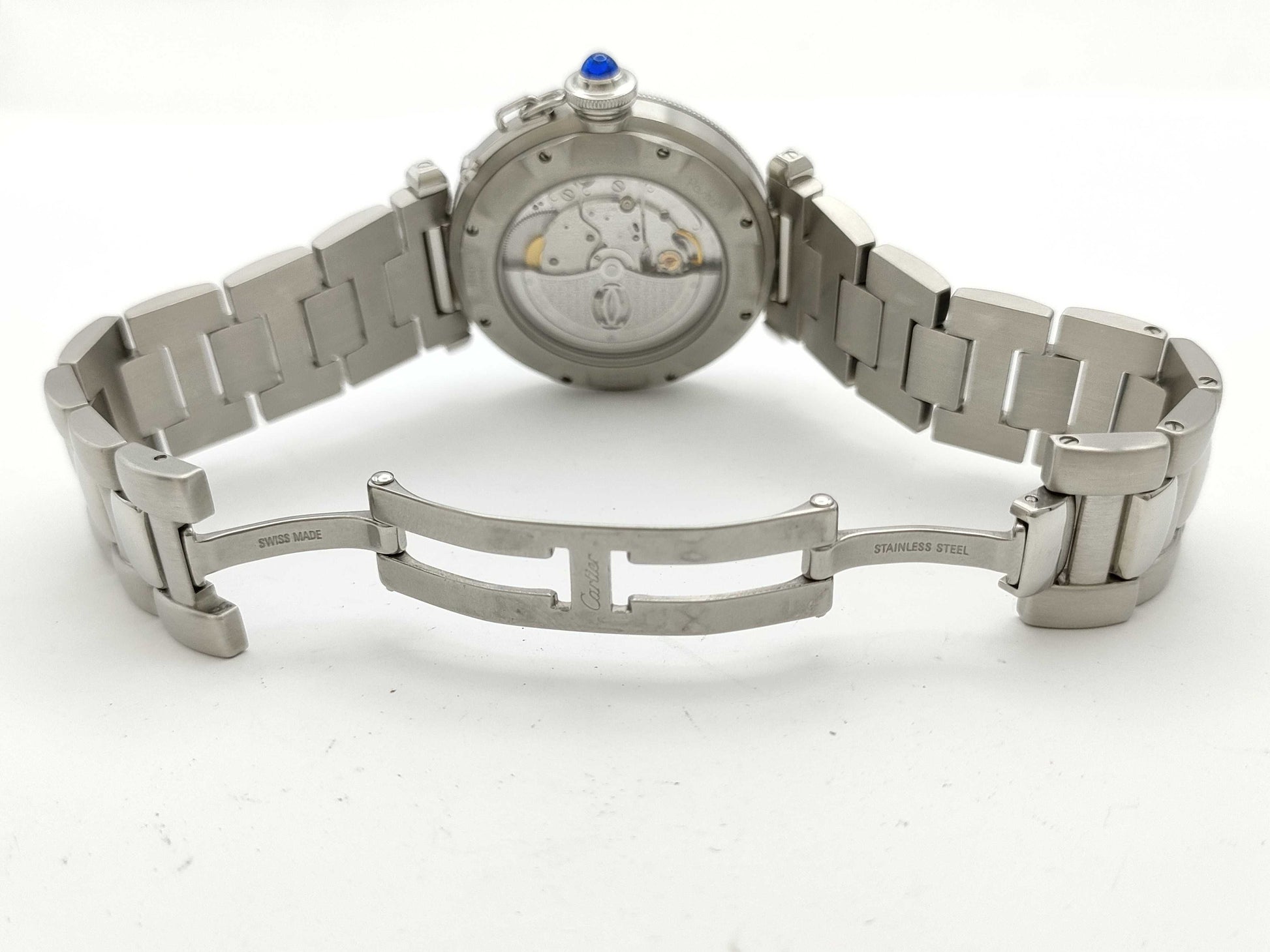 Cartier Pasha Grid W31059H3 2379 882990UF Automatic Men's Watch