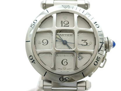 Cartier Pasha Grid W31059H3 2379 882990UF Automatic Men's Watch