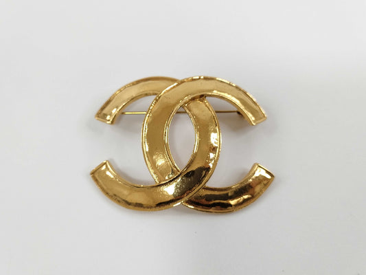 CHANEL Coco Mark CHANEL Brooch Big Coco Mark Brooch