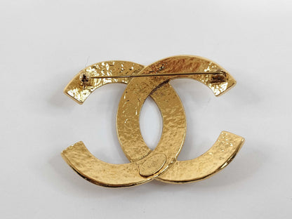 CHANEL Coco Mark CHANEL Brooch Big Coco Mark Brooch