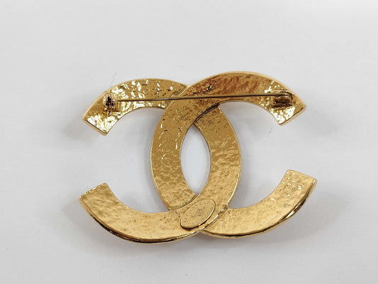 CHANEL Coco Mark CHANEL Brooch Big Coco Mark Brooch