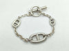 HERMES HERMES Sterling Silver Bracelet Farandoule SV925 LG Bracelet/Bangle