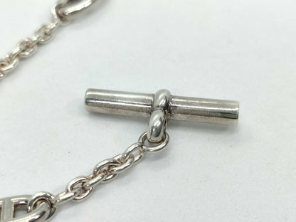 HERMES HERMES Sterling Silver Bracelet Farandoule SV925 LG Bracelet/Bangle