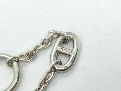 HERMES HERMES Sterling Silver Bracelet Farandoule SV925 LG Bracelet/Bangle
