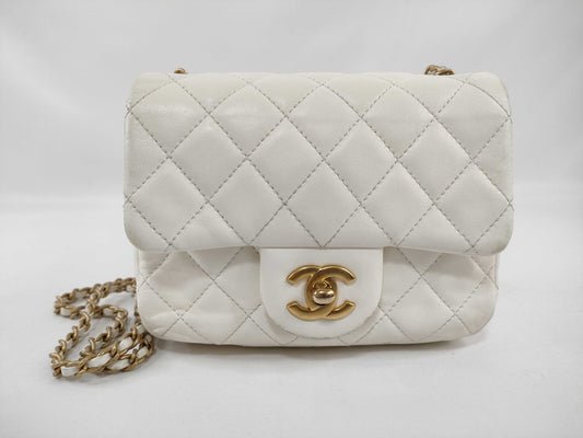CHANEL Matelasse Mini Matelasse Chain Shoulder Bag