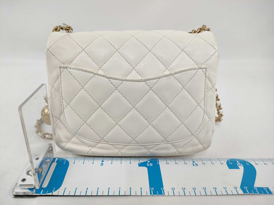 CHANEL Matelasse Mini Matelasse Chain Shoulder Bag