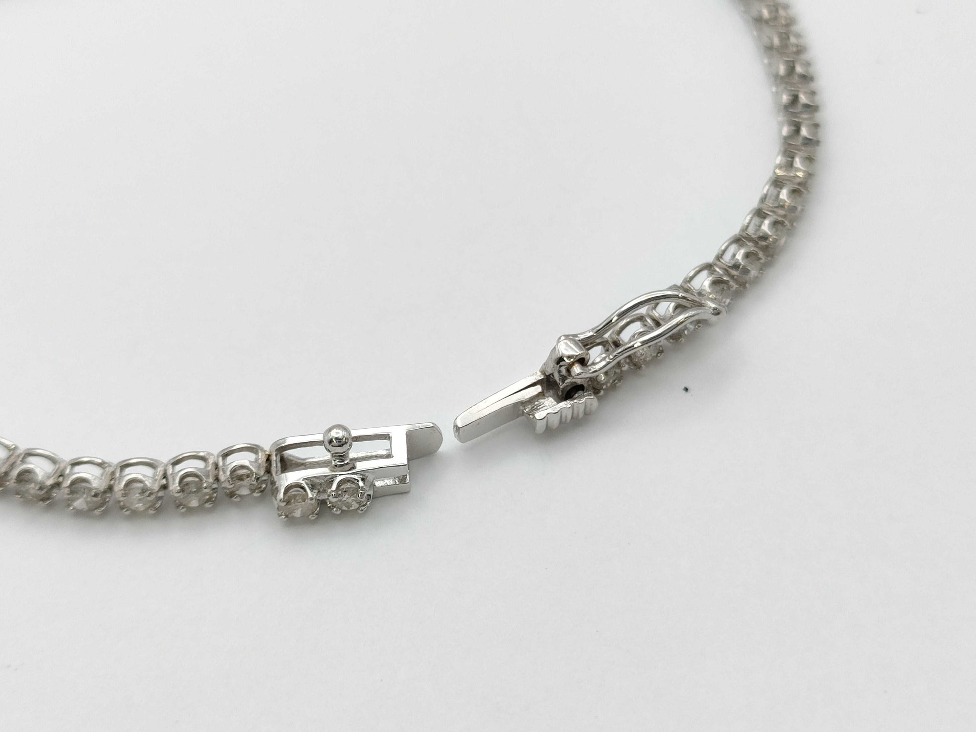 Tennis Bracelet D2.00ct K18WG 4.4g Bracelet/Bangle 