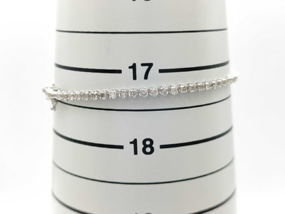 Tennis Bracelet D2.00ct K18WG 4.4g Bracelet/Bangle 