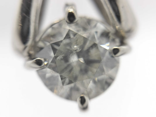 D1.070ct PT900/PT850 5.0g Necklace 