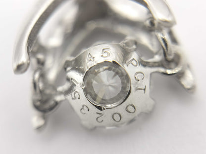 D0.307ct PT900 0.9g Pendant Top 