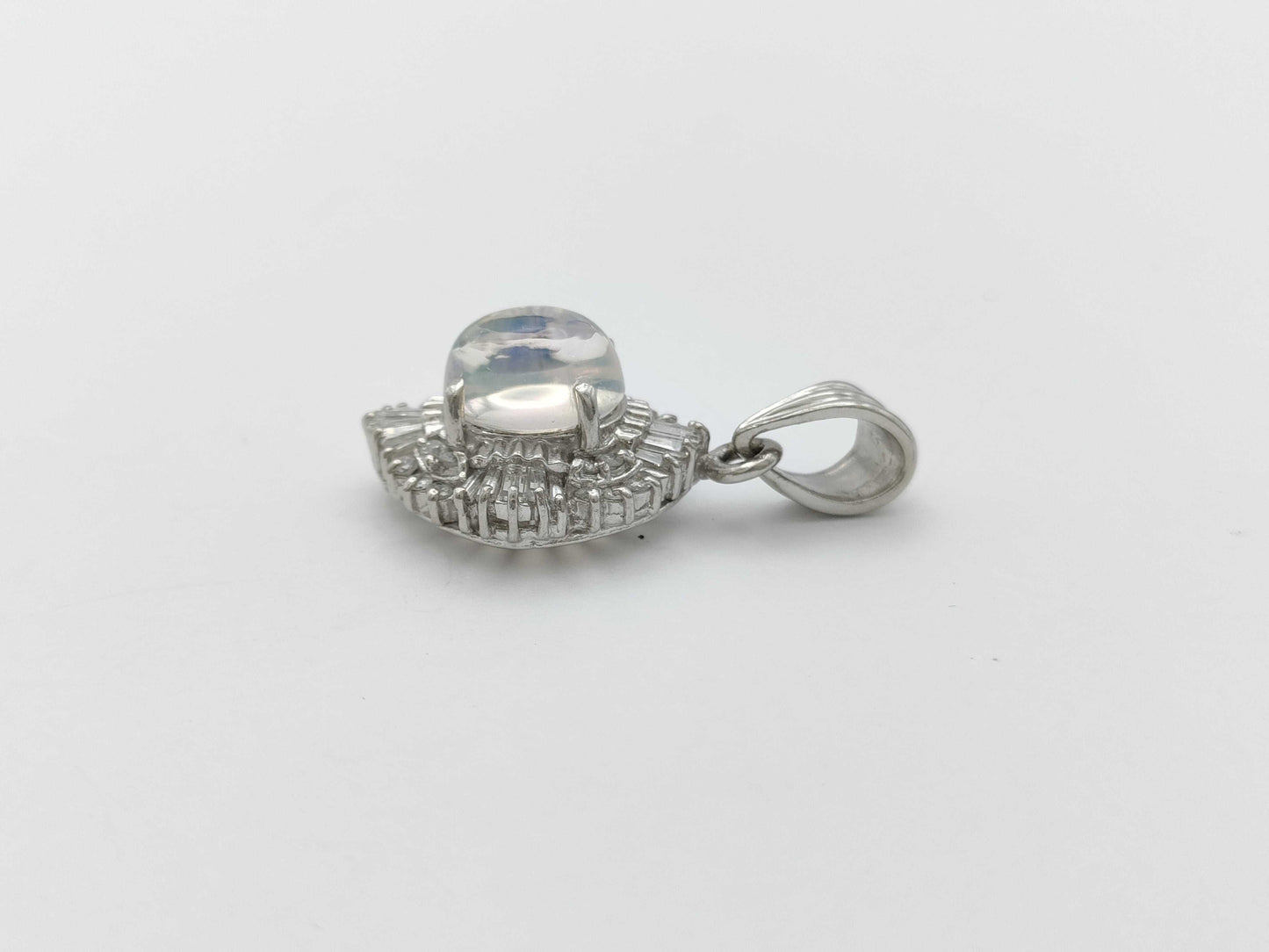 OP 1.41ct D 0.36ct PT900 3.6g Pendant Top 