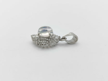 OP 1.41ct D 0.36ct PT900 3.6g Pendant Top 