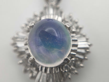OP 1.41ct D 0.36ct PT900 3.6g Pendant Top 
