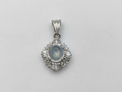 OP 1.41ct D 0.36ct PT900 3.6g Pendant Top 