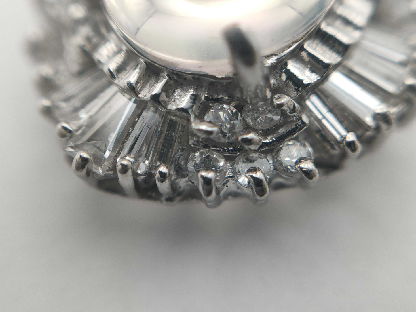OP 1.41ct D 0.36ct PT900 3.6g Pendant Top 